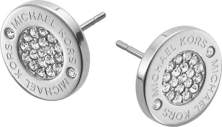michael kors earrings silver