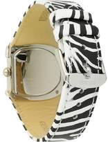 Thumbnail for your product : Just Cavalli Logo Jc 2H Silver Dial Black Strap Women's Watch