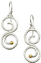 Thumbnail for your product : Gurhan Sterling Silver & 24K Yellow Gold Vortex Drop Earrings