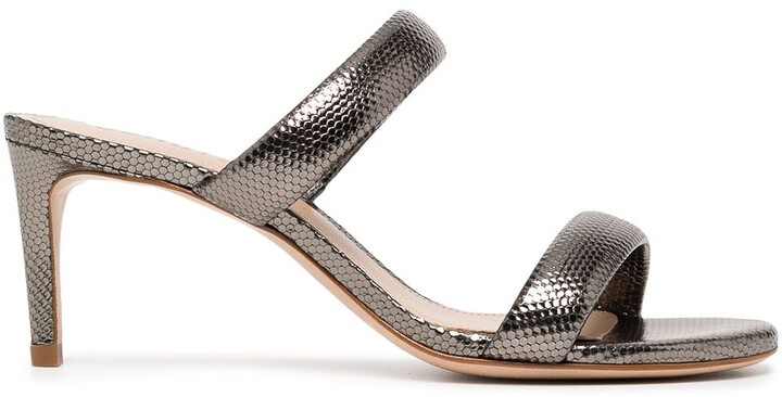 Schutz Silver Women's Sandals | Shop the world's largest 