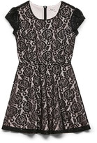 Thumbnail for your product : Forever 21 Girls Rose Lace Tea Dress (Kids)