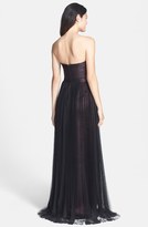 Thumbnail for your product : Adrianna Papell Shimmer Jacquard Gown (Petite)