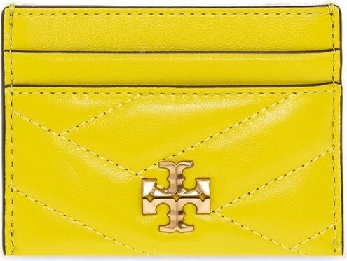 Kira Chevron Powder-Coated Zip Continental Wallet: Women's Designer Wallets