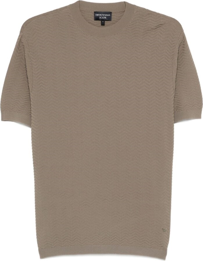 Emporio Armani Knitted T-Shirt
