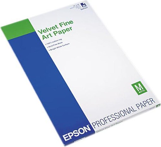 Epson America Epson S041637 Fine Art Paper 13' x 19' - 20 Sheet - White