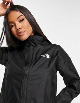 The North Face Quest cropped jacket in black - ShopStyle