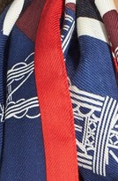 Thumbnail for your product : Kenzo 'Tour Eiffel' Wool & Silk Scarf