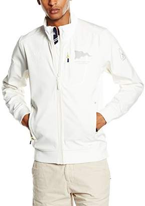 Gaastra Men's Blouse Long Sleeve Jacket Off-White Elfenbein (OFF WHITE A23)