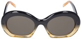 Thumbnail for your product : Loewe New Logo Oversize Acetate Sunglasses