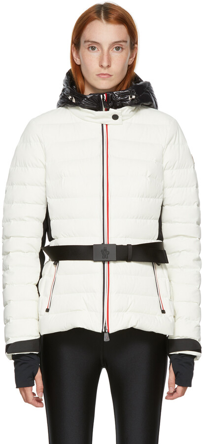 MONCLER GRENOBLE White Down Bruche Puffer Jacket - ShopStyle