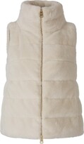 Faux-Fur Zipped Quilted Gilet 