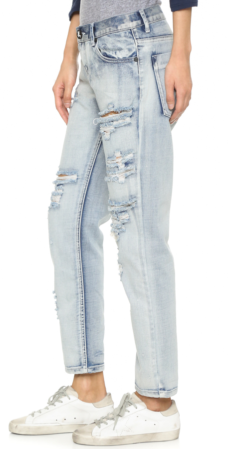One Teaspoon Awesome Distressed Jeans - ShopStyle