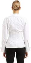 Thumbnail for your product : Jacquemus Oxford Paula Cotton Corset Shirt