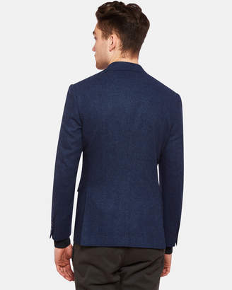 Oxford Max Wool Blend Checked Blazer
