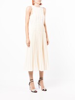 Thumbnail for your product : Self-Portrait Scallop-Detail Mid-Length Dress