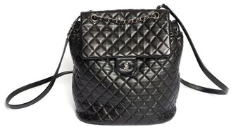 Chanel CC Chain Flap Backpack Quilted Lambskin Mini - ShopStyle