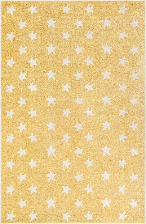 Unique Loom Stars Whimsy Kids Throw or Area Rug