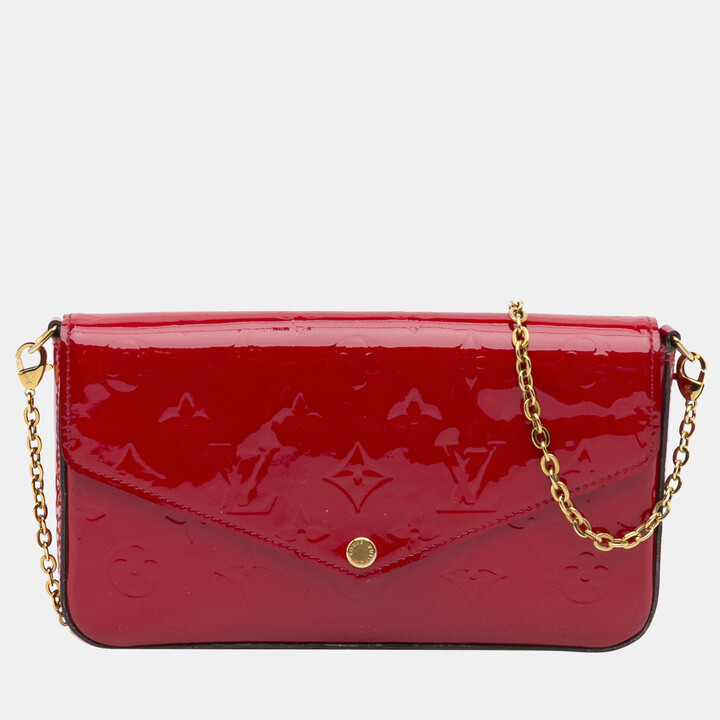 Louis Vuitton Félicie Pochette Monogram Vernis Leather - WOMEN - Small  Leather Goods M64358 - $180.60 