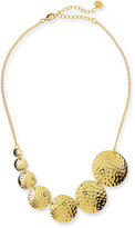 Thumbnail for your product : Jules Smith Designs Hammered Circles Necklace, Gold Plate