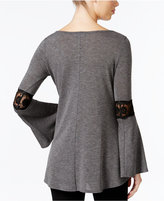 Thumbnail for your product : Amy Byer BCX Juniors' Bell-Sleeve Top