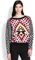 Thumbnail for your product : Mara Hoffman Mixed-Print Sweater