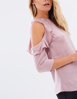 Thumbnail for your product : Lipsy Ruffle Top
