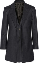 Thumbnail for your product : The Row Neril pinstriped wool-blend blazer