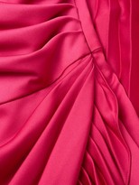 Thumbnail for your product : Flor Et. Al Izmal Pleated Asymmetrical Midi Dress