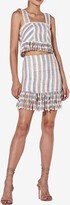 Thumbnail for your product : Alexis Pelle Striped Top with Fringes
