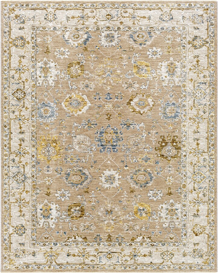 Livabliss Reina Ren-2308 2' x 3' Area Rug - Tan Cream