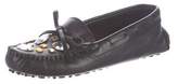 Thumbnail for your product : Minnetonka Leather Embellished Loafers