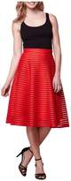 Thumbnail for your product : Yumi Eyelet Embroidery Flared Midi Skirt