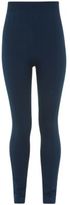 Thumbnail for your product : New Look Teens Navy Pembridge and Rose Cable Knit Leggings