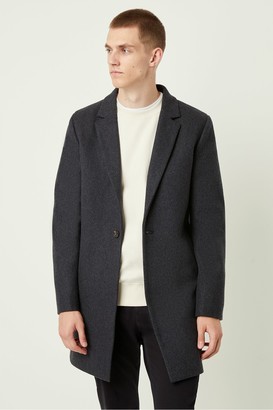 French Connection Winter Melton Button Coat