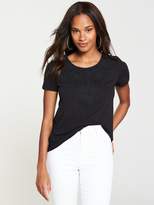 Thumbnail for your product : Very Embroidered Insert Top - Black