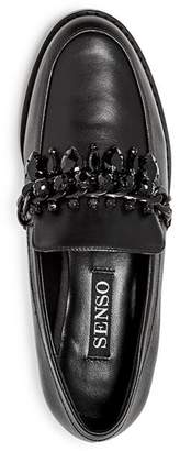 Senso Women's Corby II Leather Embellished Loafers