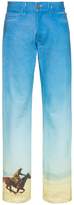 Thumbnail for your product : Calvin Klein Jeans Est. 1978 printed straight leg jeans