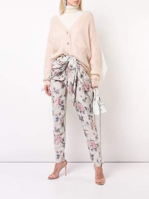 Y/Project floral tie waist trousers