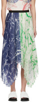 Thumbnail for your product : Marina Moscone Multicolor Plissé Skirt