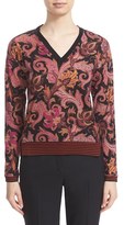 Thumbnail for your product : Etro Women's Wool Blend V-Neck Top