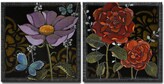 Thumbnail for your product : Ready2hangart Gilt Slate Flora I/Ii 2Pc Wrapped Canvas Wall Art By Norman Wyatt