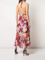 Thumbnail for your product : MISA floral draped dress