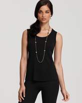 Thumbnail for your product : Eileen Fisher System Silk Jersey Tank