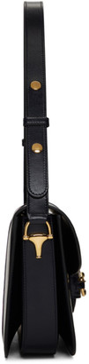 Gucci Navy 1955 Horsebit Shoulder Bag