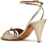Thumbnail for your product : BA&SH Calas Knotted Leather Sandals