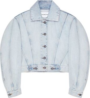 Givenchy Back-to-front Cocoon jacket in denim