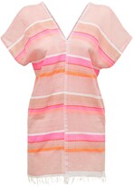Thumbnail for your product : Lemlem Jikirrti Split Tunic Cotton Mini Dress