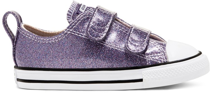 baby girl converse glitter shoes