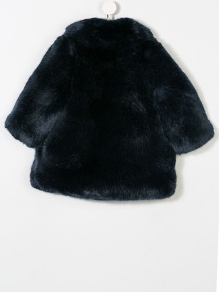 Hucklebones London Faux Fur Coat