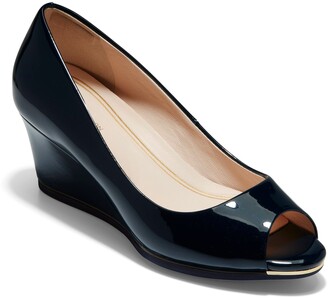 grand ambition open toe wedge